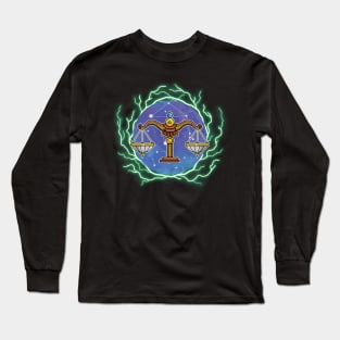 Libra Horoscope Sign Long Sleeve T-Shirt